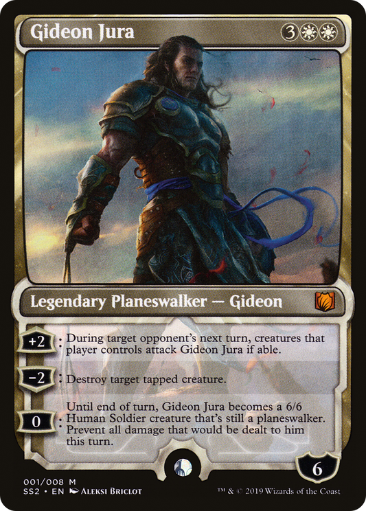 Gideon Jura (SS2-001) - Signature Spellbook: Gideon Foil