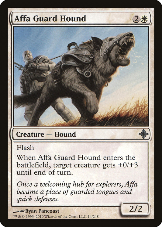 Affa Guard Hound (ROE-014) - Rise of the Eldrazi Foil