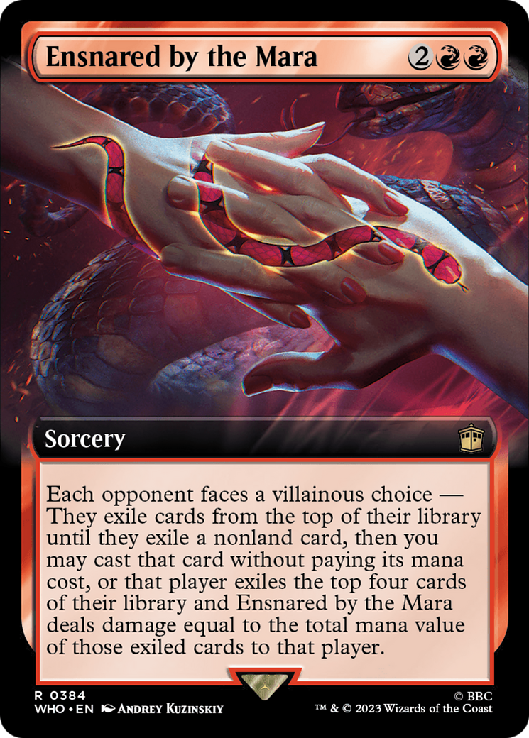 Ensnared by the Mara (WHO-384) - Doctor Who: (Extended Art)