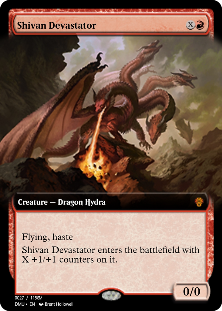 Shivan Devastator (PRM-103434) - Magic Online Promos
