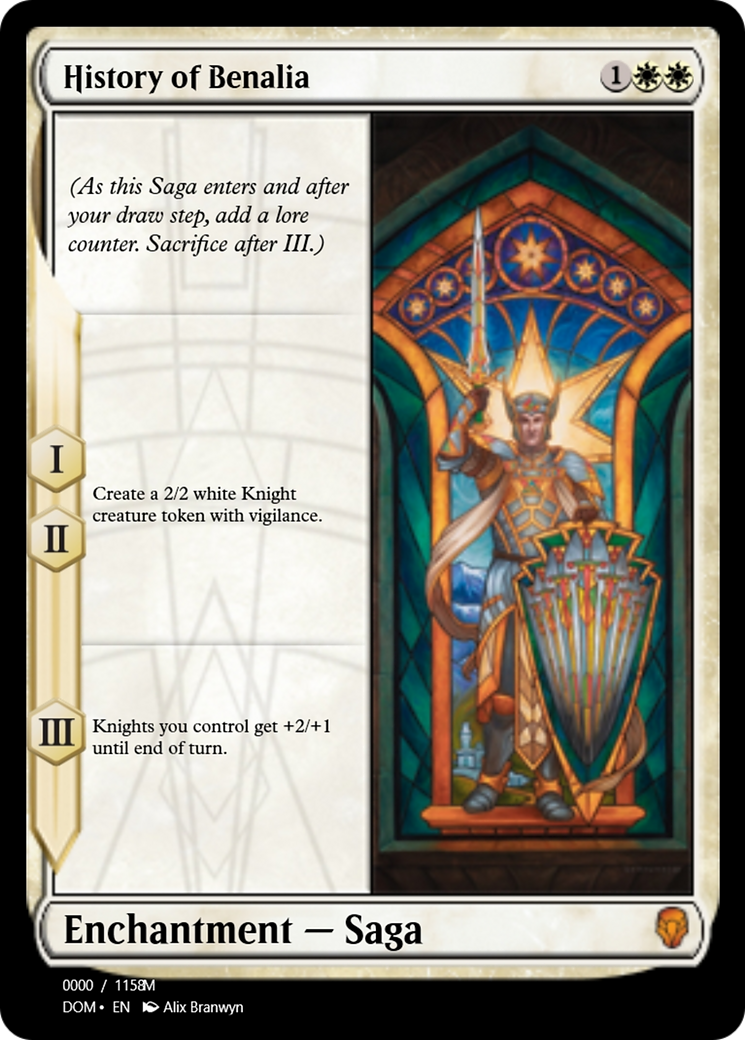 History of Benalia (PRM-99669) - Magic Online Promos