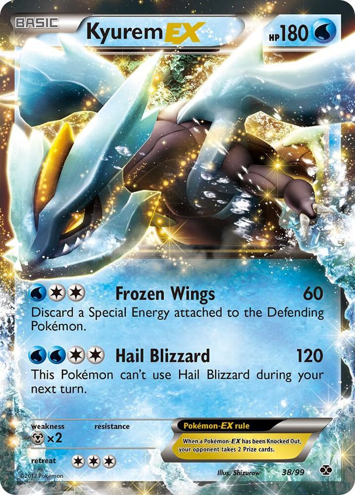 Kyurem EX (38/99) [Next Destinies]