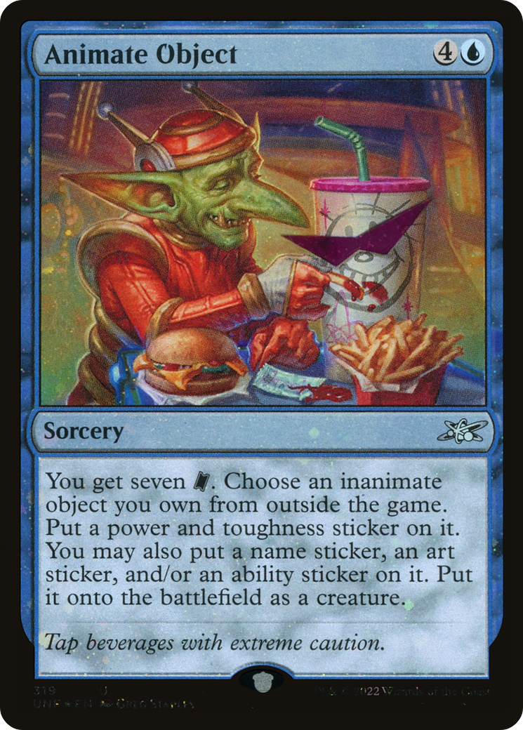 Animate Object (UNF-319) - Unfinity Foil