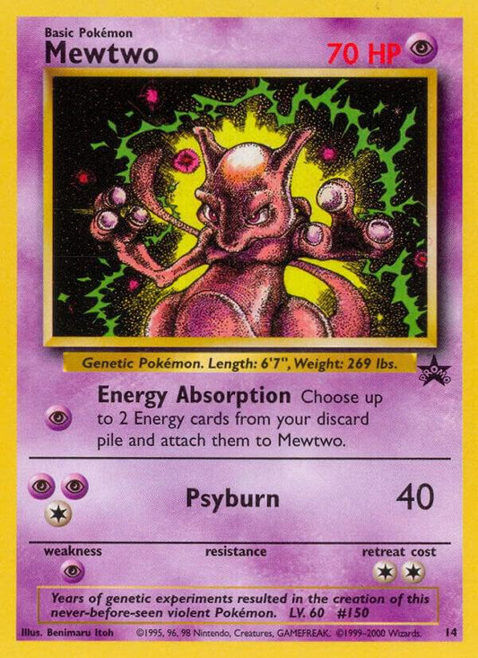 Mewtwo (14) (14/53) [WoTC Promo]