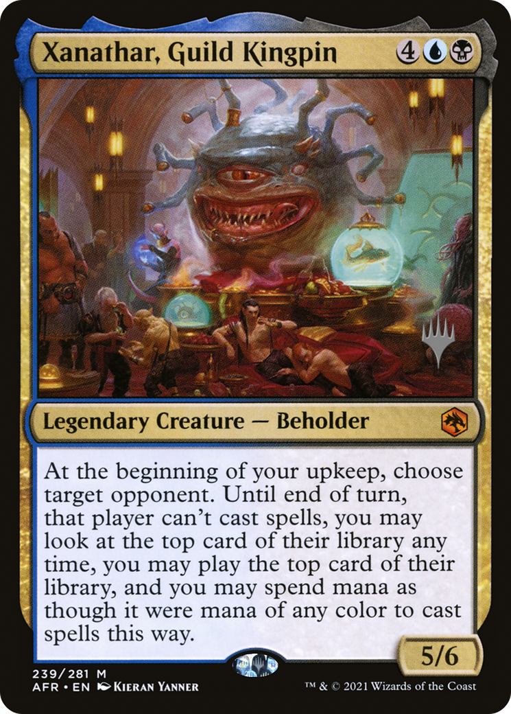 Xanathar, Guild Kingpin (PPAFR-239) - Adventures in the Forgotten Realms Promos Foil