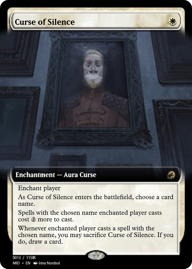 Curse of Silence (PRM-93906) - Magic Online Promos Foil