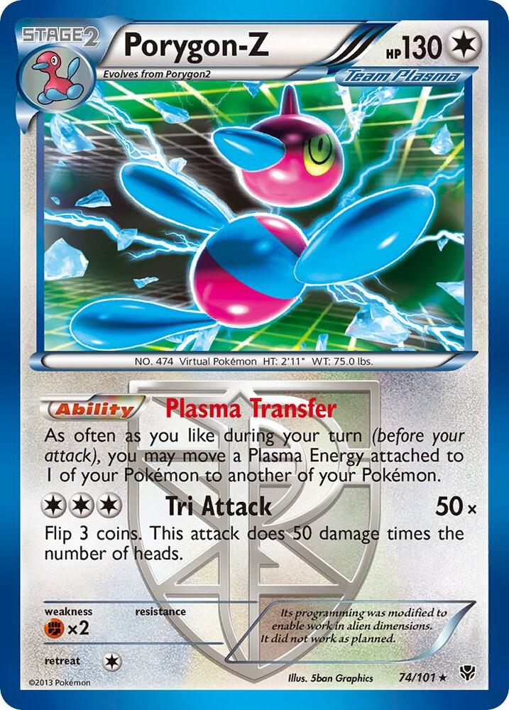 Porygon-Z (Team Plasma) (74/101) [Plasma Blast]