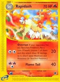 Rapidash (62) (062/165) [Expedition]