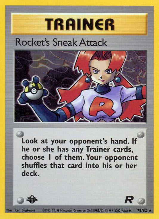 Rocket's Sneak Attack (72) (72/82) [Team Rocket (Unlimited)]