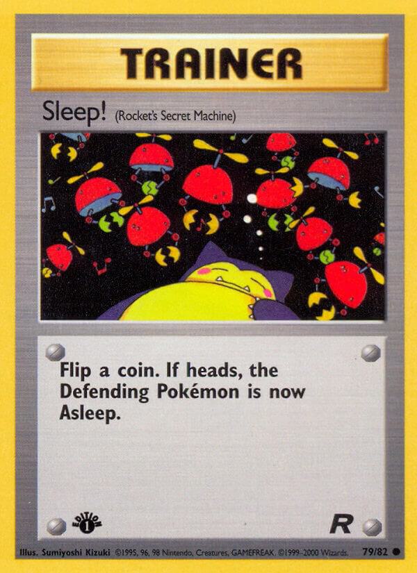 Sleep! (Rocket's Secret Machine) (79/82) [Team Rocket (Unlimited)]