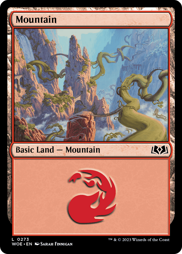 Mountain (WOE-273) - Wilds of Eldraine
