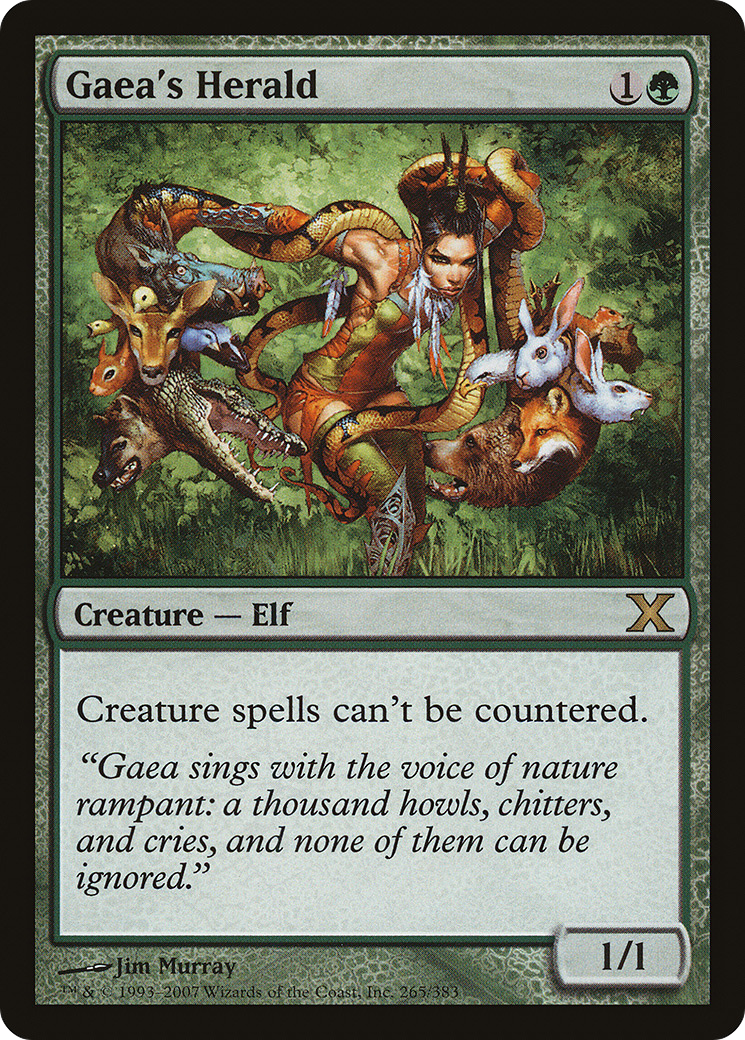 Gaea's Herald (10E-265) - Tenth Edition