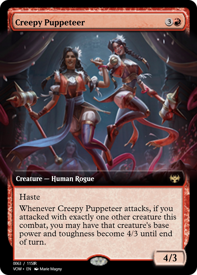 Creepy Puppeteer (PRM-95365) - Magic Online Promos