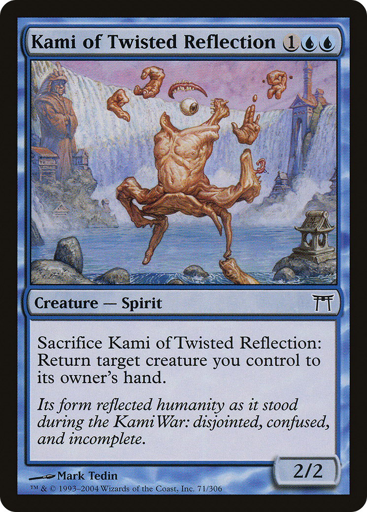 Kami of Twisted Reflection (CHK-071) - Champions of Kamigawa