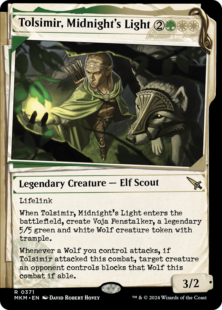 Tolsimir, Midnight's Light (MKM-371) - Murders at Karlov Manor: (Showcase)