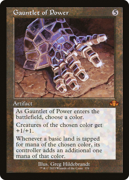 Gauntlet of Power (DMR-378) - Dominaria Remastered