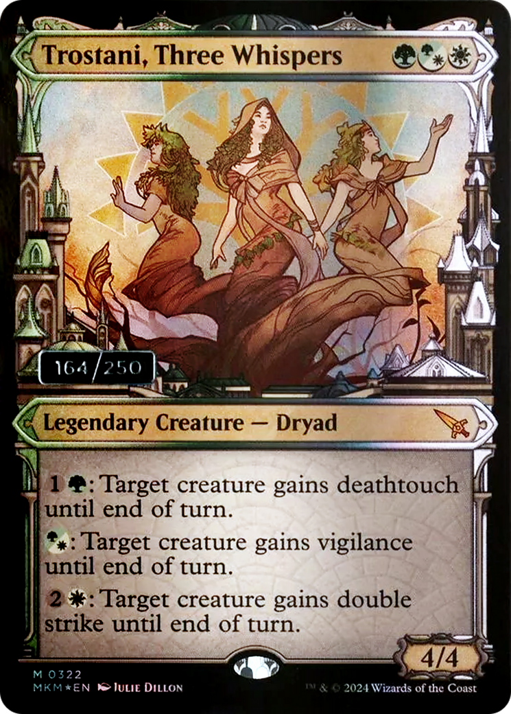 Trostani, Three Whispers (MKM-322Z) - Murders at Karlov Manor Foil