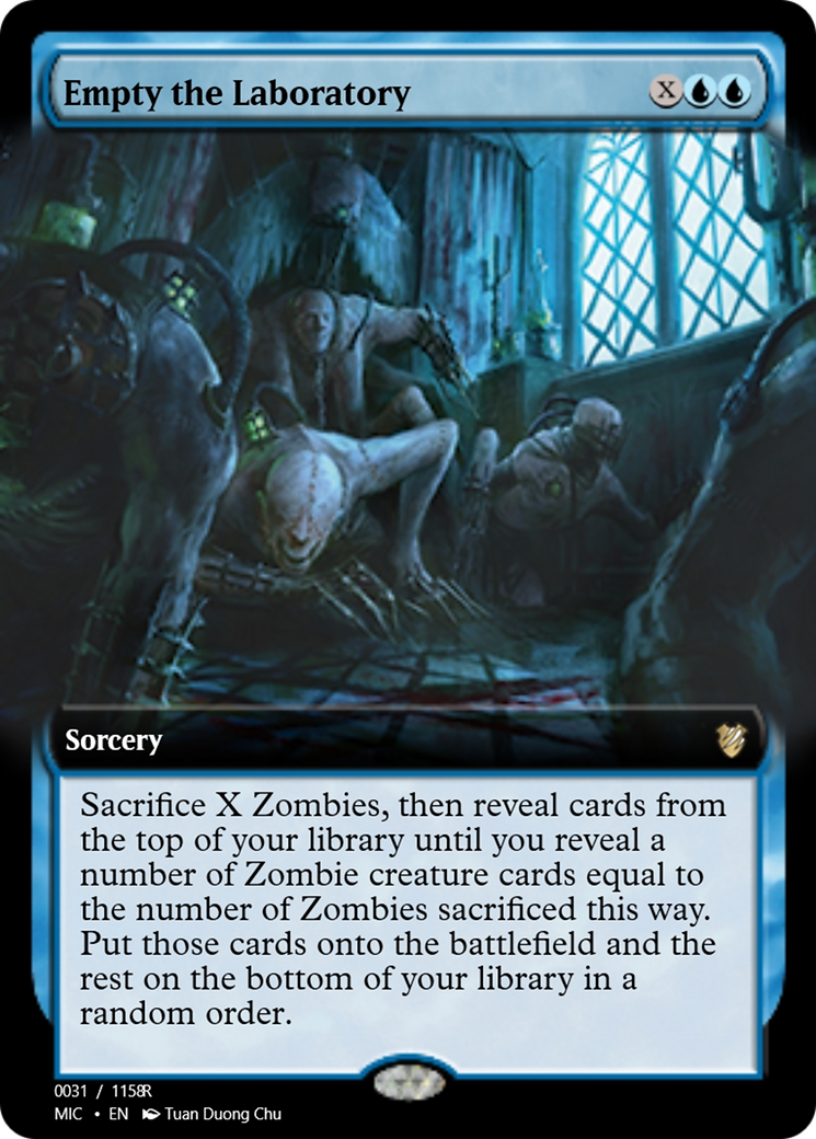Empty the Laboratory (PRM-93942) - Magic Online Promos Foil