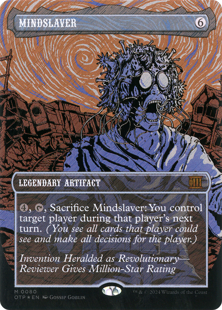 Mindslaver (OTP-080) - Breaking News (Borderless) Foil