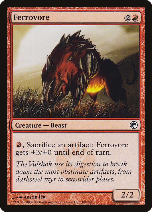 Ferrovore (SOM-088) - Scars of Mirrodin