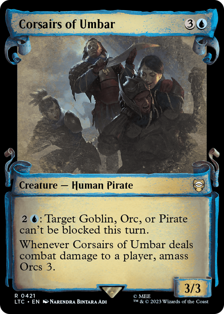Corsairs of Umbar (LTC-421) - Tales of Middle-earth Commander: (Showcase)