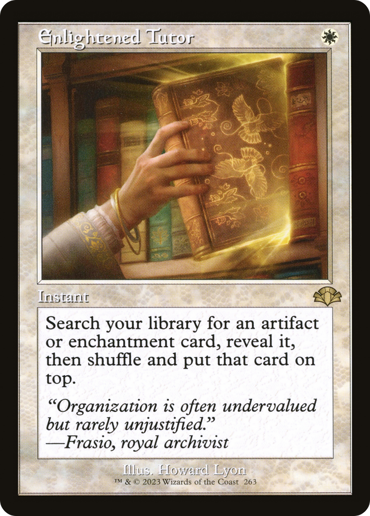 Enlightened Tutor (DMR-263) - Dominaria Remastered