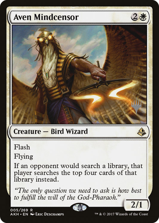 Aven Mindcensor (PPTHB-05P) - Amonkhet Promos Foil