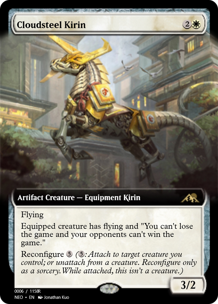 Cloudsteel Kirin (PRM-97875) - Magic Online Promos