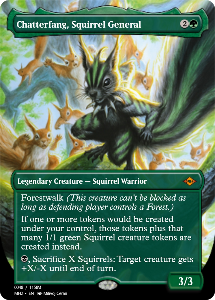 Chatterfang, Squirrel General (PRM-91297) - Magic Online Promos