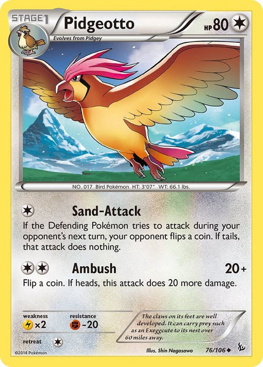 Pidgeotto (76/106) [XY Flashfire]