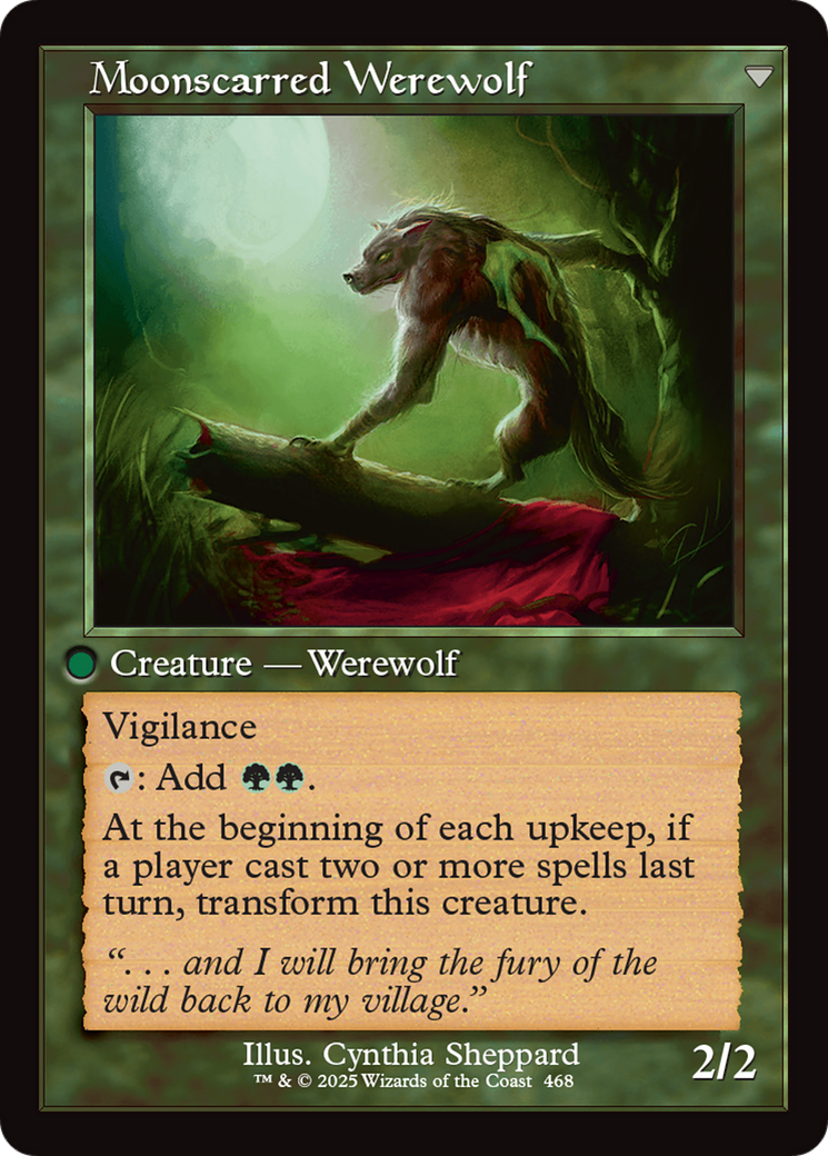 Scorned Villager // Moonscarred Werewolf (INR-468) - Innistrad Remastered