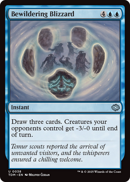 Bewildering Blizzard (TDM-038) - Tarkir: Dragonstorm