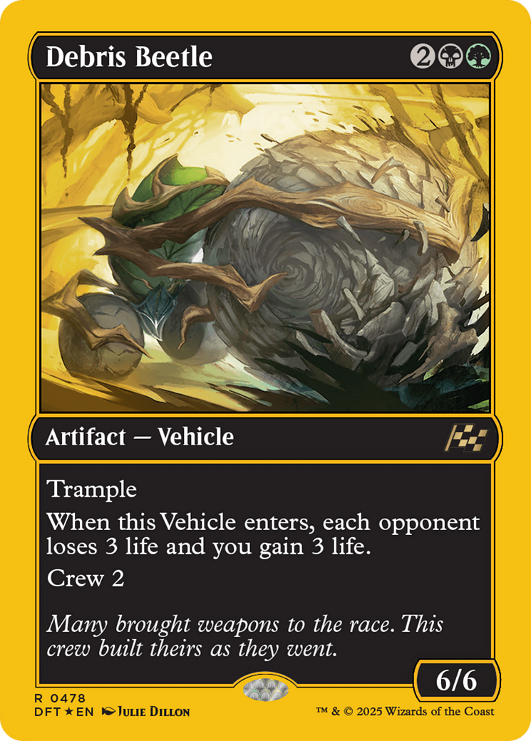 Debris Beetle (DFT-478) - Aetherdrift Foil