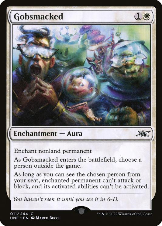 Gobsmacked (UNF-011) - Unfinity Foil