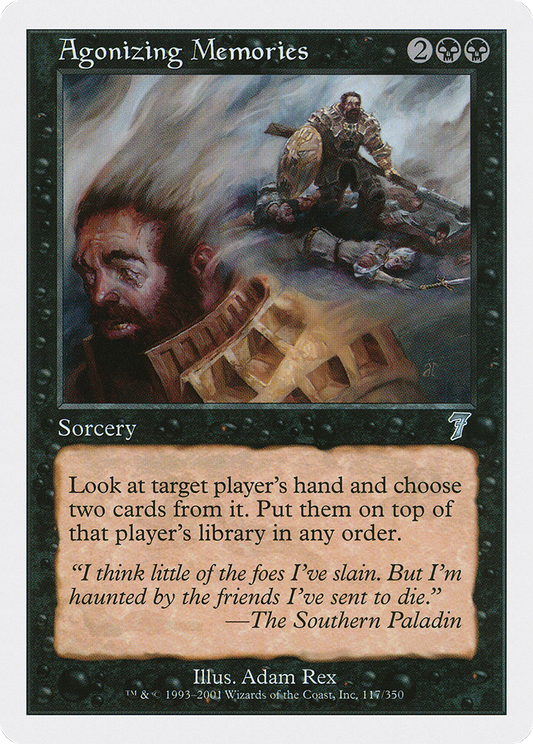 Agonizing Memories (7ED-117) - 7th Edition Foil