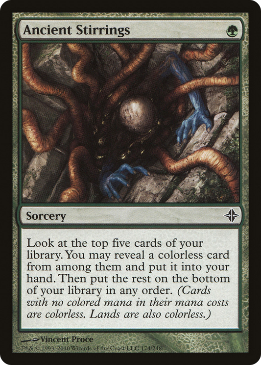 Ancient Stirrings (ROE-174) - Rise of the Eldrazi