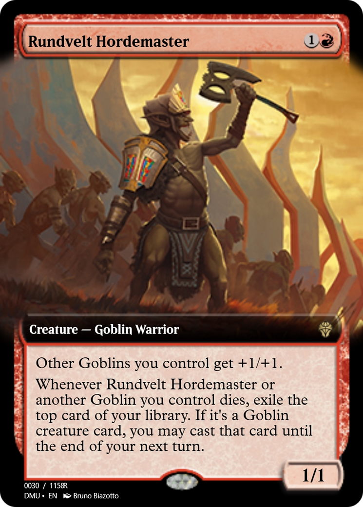 Rundvelt Hordemaster (PRM-103440) - Magic Online Promos Foil