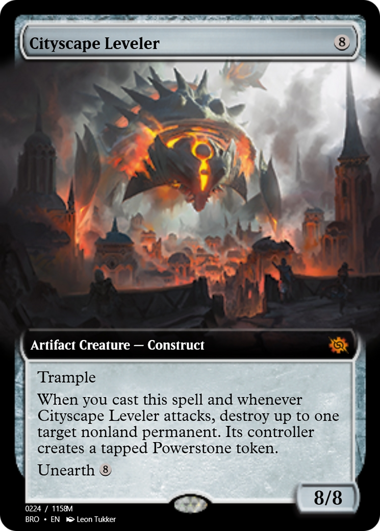 Cityscape Leveler (PRM-105858) - Magic Online Promos Foil