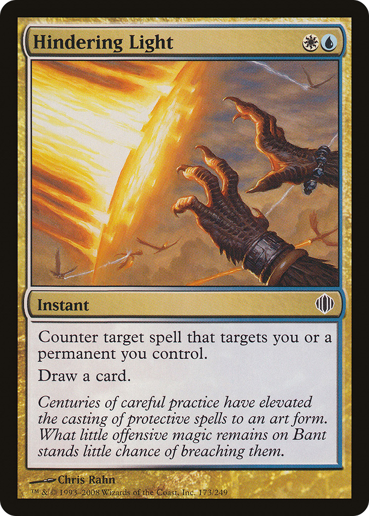 Hindering Light (ALA-173) - Shards of Alara Foil