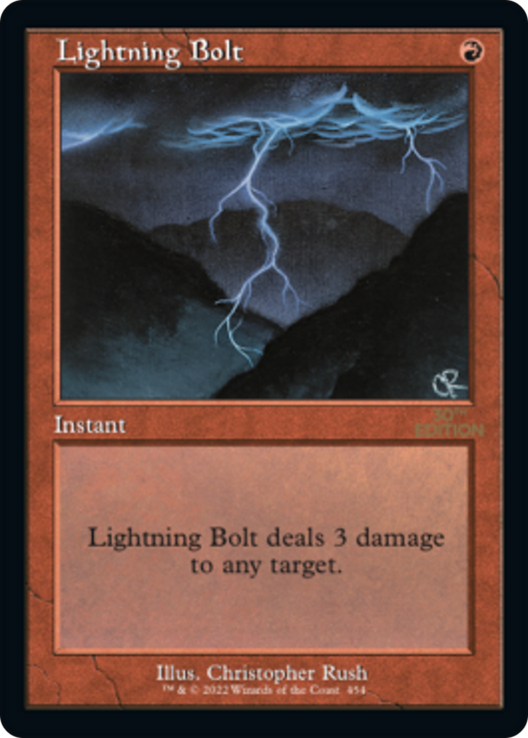 Lightning Bolt (30A-454) - 30th Anniversary Edition