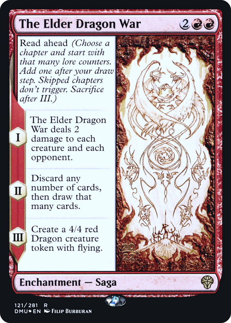 The Elder Dragon War (PRE-121S) - Dominaria United Promos Foil