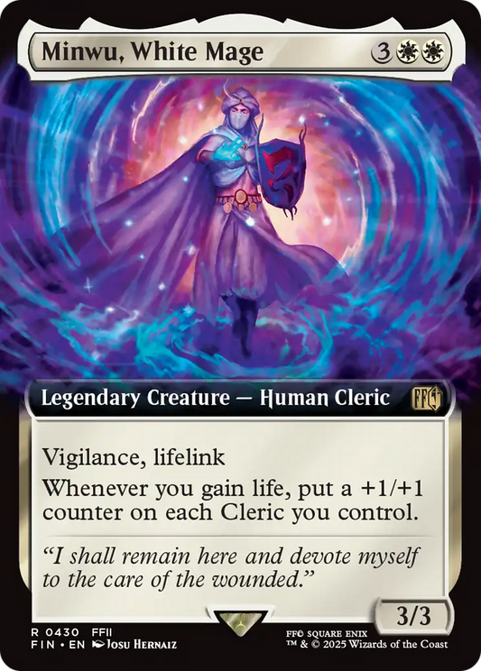 Minwu, White Mage (FIN-430) - FINAL FANTASY: (Extended Art)
