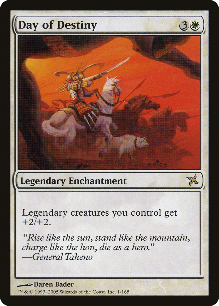 Day of Destiny (BOK-001) - Betrayers of Kamigawa Foil