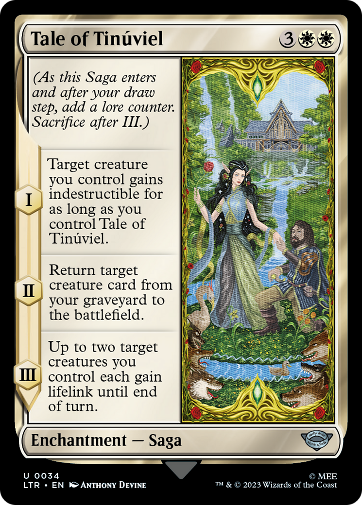 Tale of Tinúviel (LTR-034) - The Lord of the Rings: Tales of Middle-earth