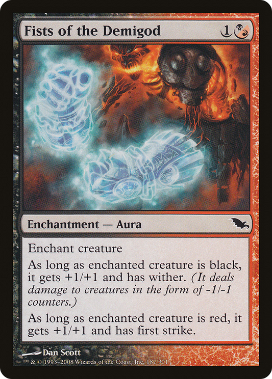 Fists of the Demigod (SHM-187) - Shadowmoor