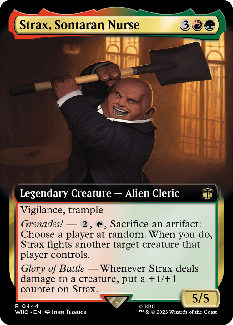 Strax, Sontaran Nurse (WHO-444) - Doctor Who: (Extended Art)