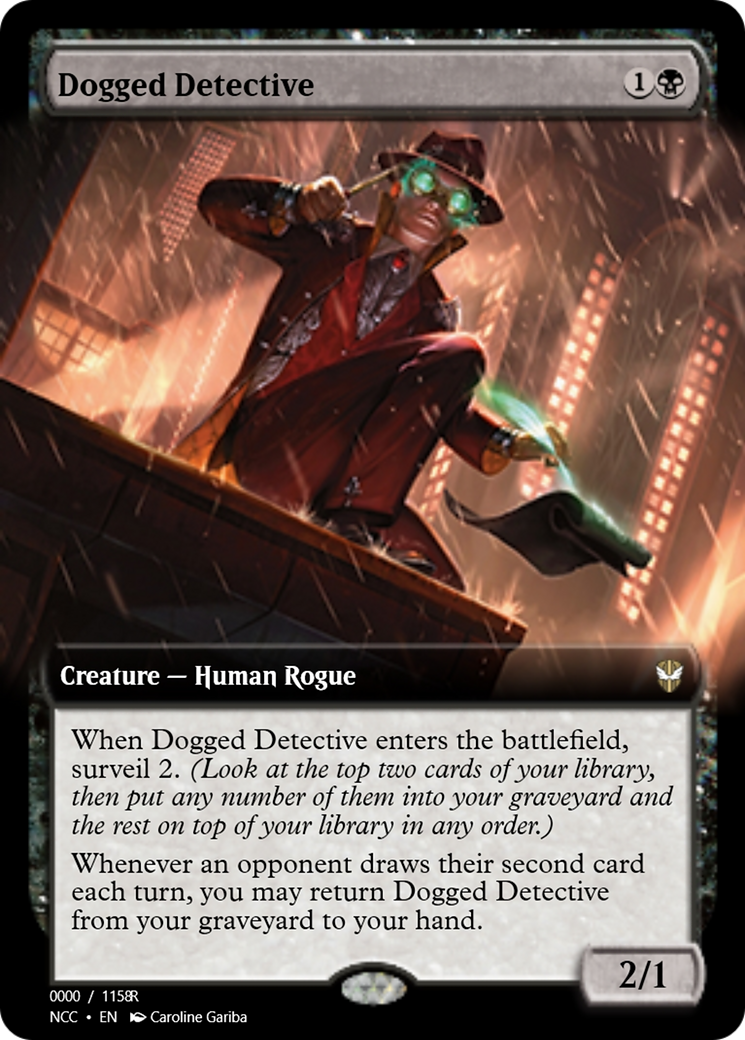 Dogged Detective (PRM-99819) - Magic Online Promos Foil