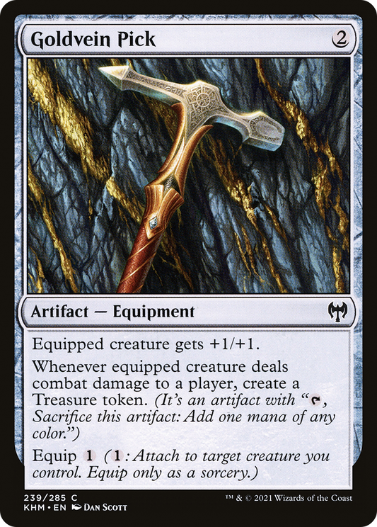 Goldvein Pick (KHM-239) - Kaldheim