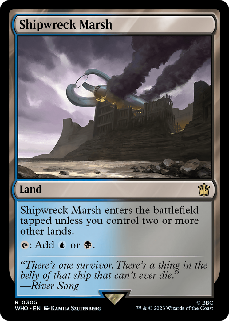 Shipwreck Marsh (WHO-305) - Doctor Who