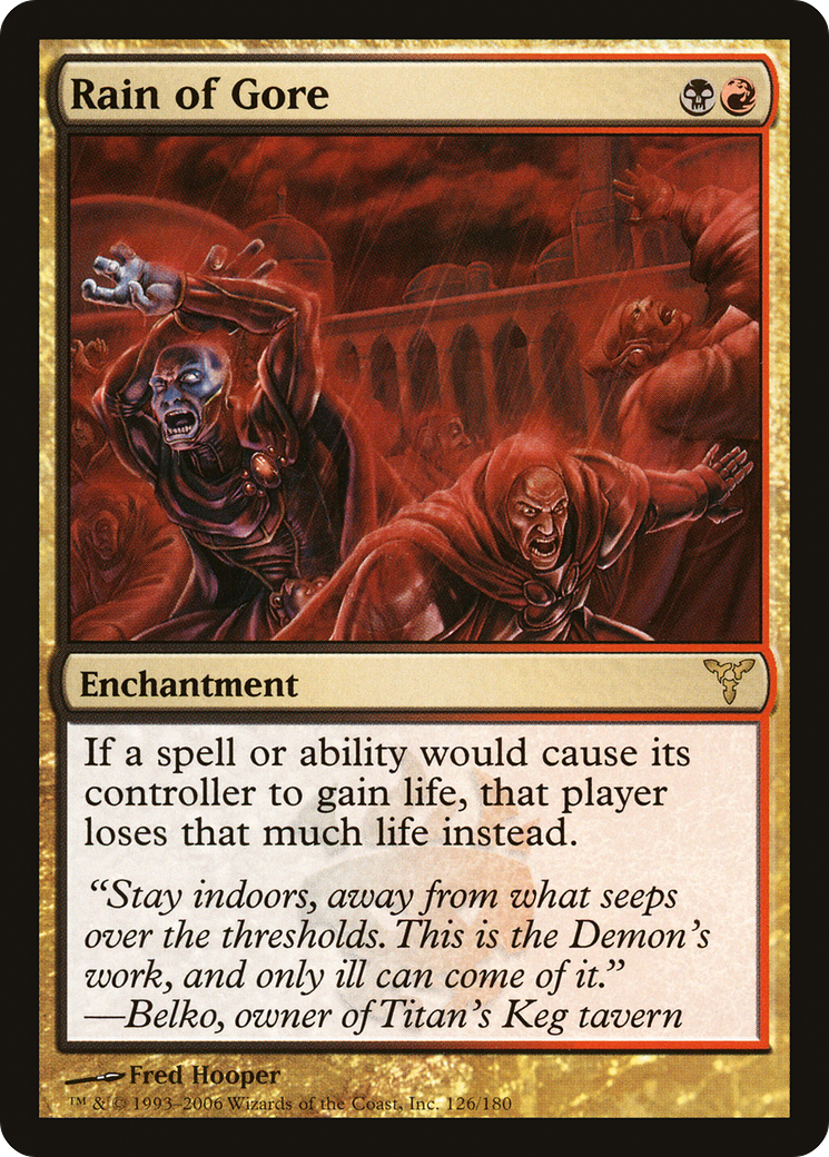 Rain of Gore (DIS-126) - Dissension